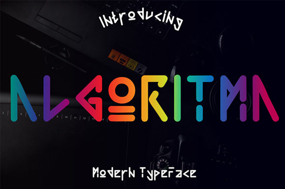 Algoritma Font for Bold Campaign Headlines and Visual Impact