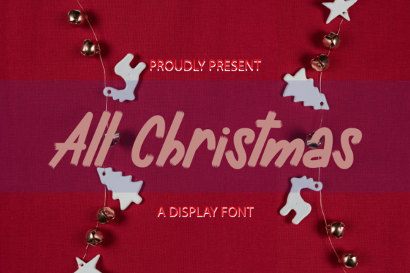 All Christmas Font for Modern Branding and Social Media