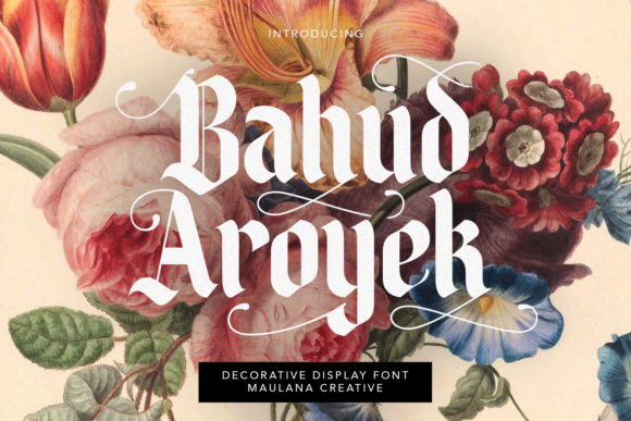 Bahud Aroyek: The Display Font That Elevates Your Message