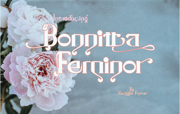 Bonnitta Feminor: A Timeless Display Font for Elegant Designs