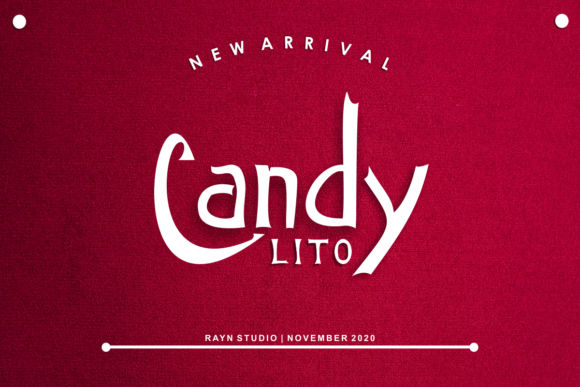 Candy Lito Font for Creative Makers and Shop Owners