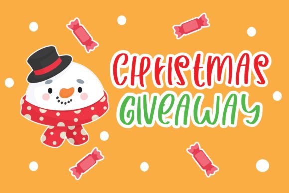 Christmas Giveaway Font: Elevate Your Holiday Branding