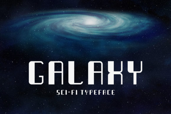 Galaxy Font: A Display Typeface for Modern Web Design