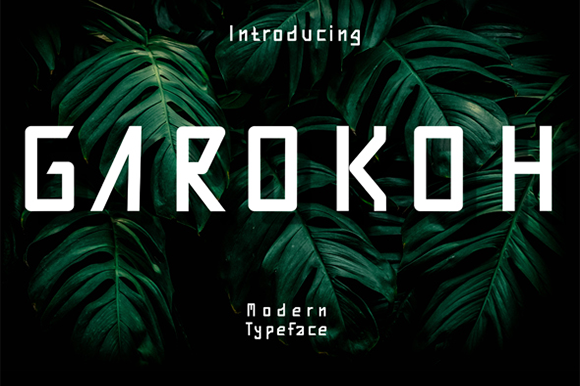 Garokoh Font: A Simple Way to Elevate Your Brand