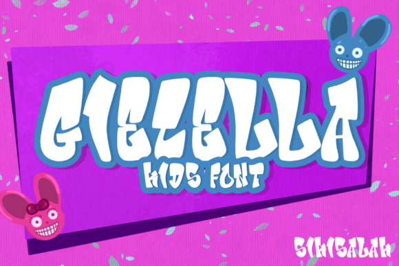 Giecella Kids Font for Playful and Authentic Branding