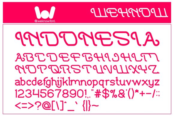Indonesia Tanah Air Beta: A Display Font for Editorial Excellence