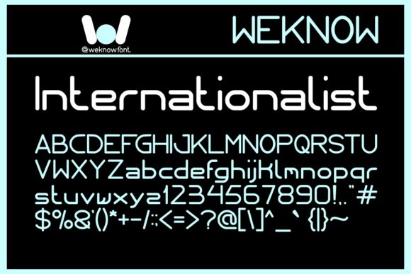 Internationalist Font for Modern Branding and Digital Campaigns