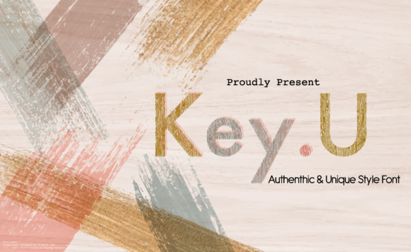 Key U Font: A Bold Display Type for Creative Projects
