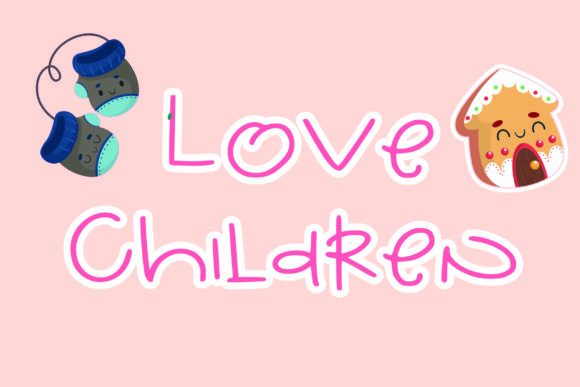 Love Children Font Adds Whimsy to Creative Projects