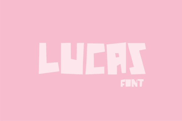 Lucas Font: A Quirky Display Typeface for Eye-Catching Campaigns