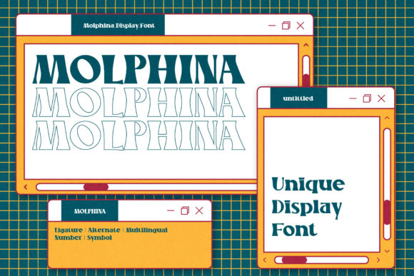 Molphina: A Display Font for Thoughtful Typography