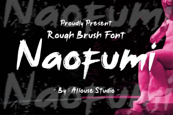 Naofumi Font: A Bold Display Typeface for Editorial Design