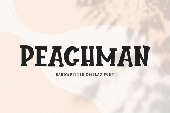 Peachman Font: A Sweet Addition to Editorial Design