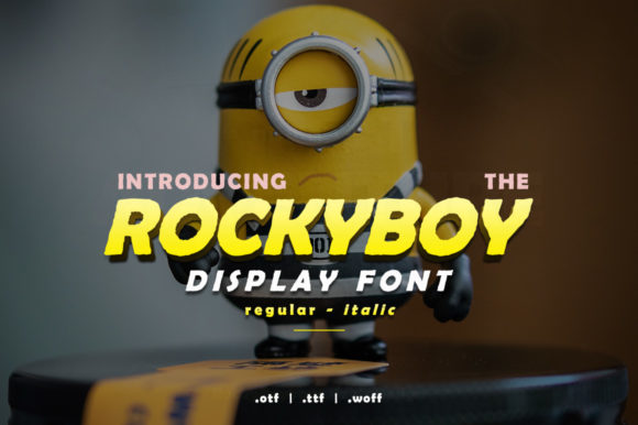 Rocky Boy Font Review for Creative Projects