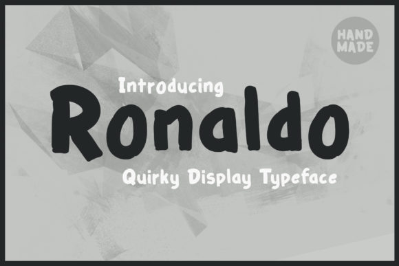 Ronaldo Font for Playful Branding and Eye-Catching Designs