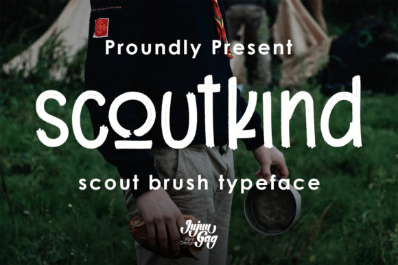 Scoutkind Font Adds Quirky Charm to Branding Projects