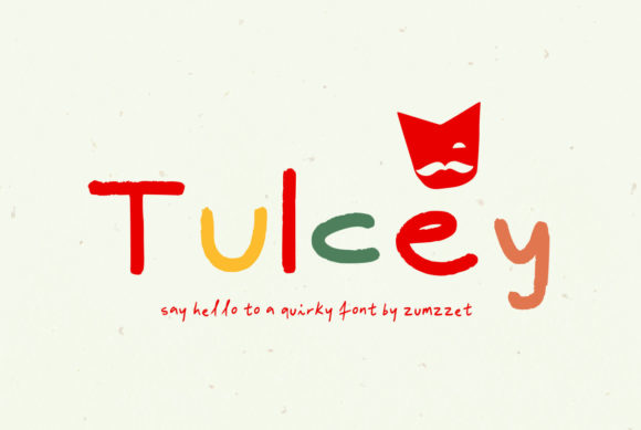 Tulcey Font for Creative Makers and Shop Owners