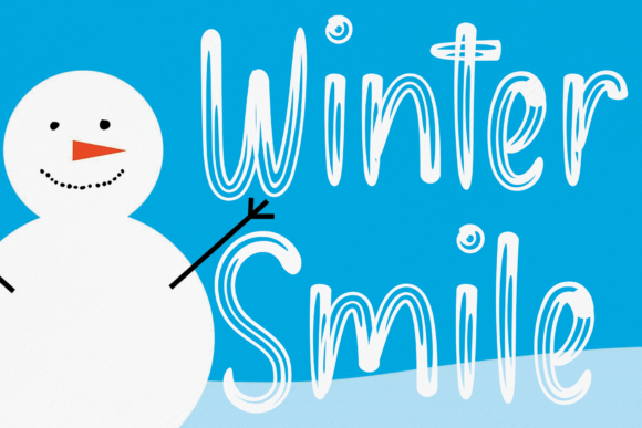 Winter Smile Font for Polished and Memorable Branding