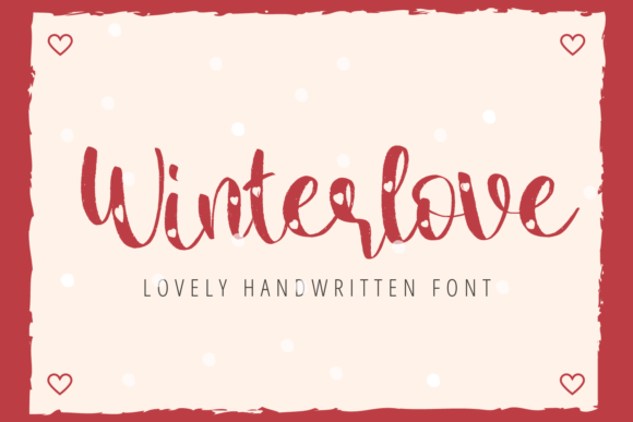 Winterlove Font: A Playful Display Typeface for Memorable Branding