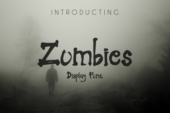 Zombies Font for Creepy and Captivating Editorial Design